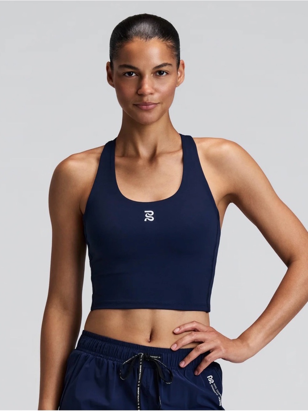 Bandit Stamina Race Crop - NY Navy - Small - NWOT
